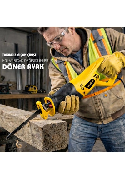 Sarı Tilki Kuyruğu Elektrikli Testere 230v 0-2800 Rpm Asr-624 5332