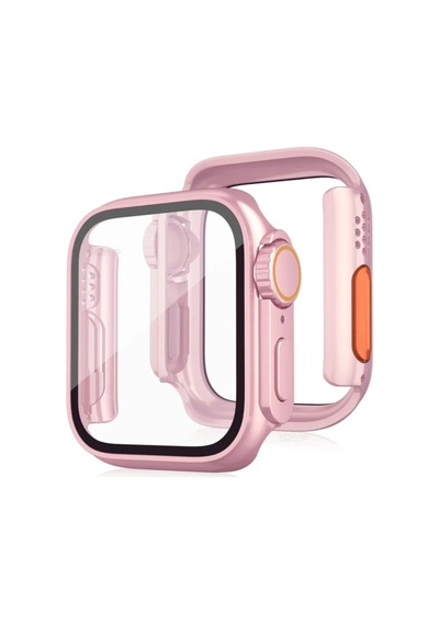 Watch 41mm Watch 49mm Kasa Dönüştürücü Ve Ekran Koruyucu - Rose Gold