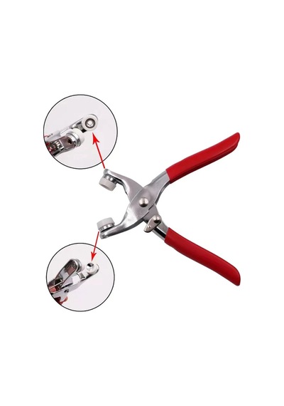 Metal Çıt Çıtlı Düğme Pensesi Ve Düğme Aparatları Gömlek, Elbise Kıyafet Düğme Aparatı