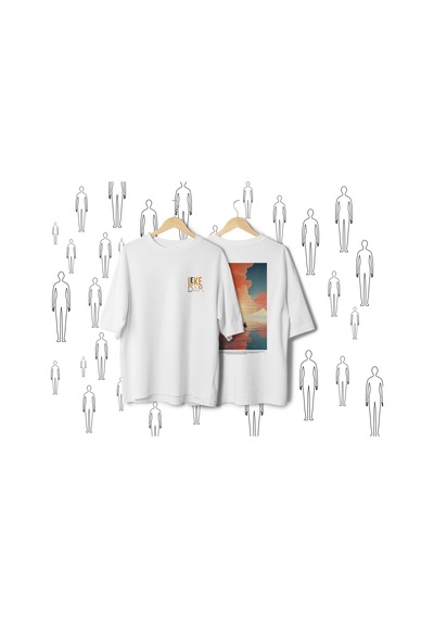 Isalone Serisi No:4 T-shirt - Beyaz