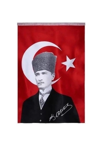 Ormi 70 105 Atatürk Baskılı Bez Bayrak