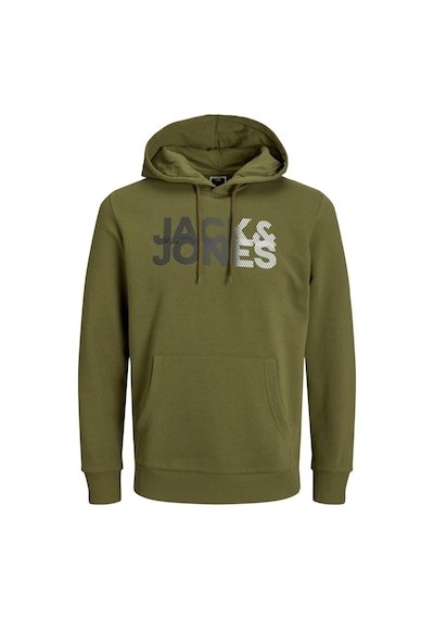 Jack & Jones Jack&jones Jcoshady Sweat Hood Fst Haki 001