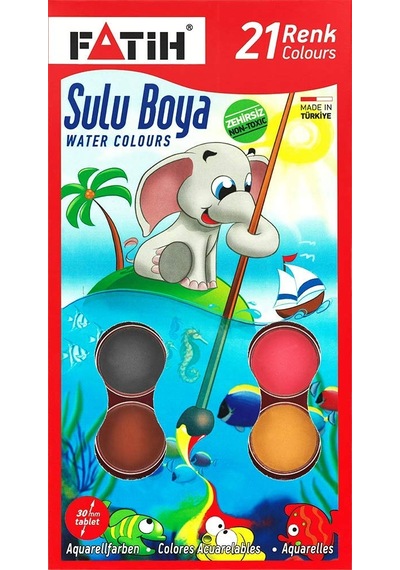 Fatih Fa00907ysb21rks Sulu Boya K-21 0