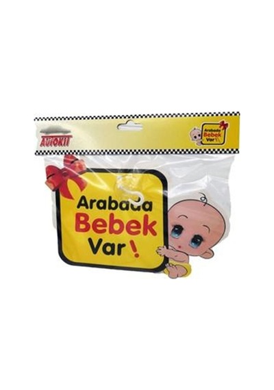 Autokit Oto Sticker Arabada Bebek Var (541931866)
