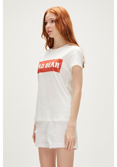 Bad Bear 23.03.07.009-C04 Flog Kadın T-Shirt 001