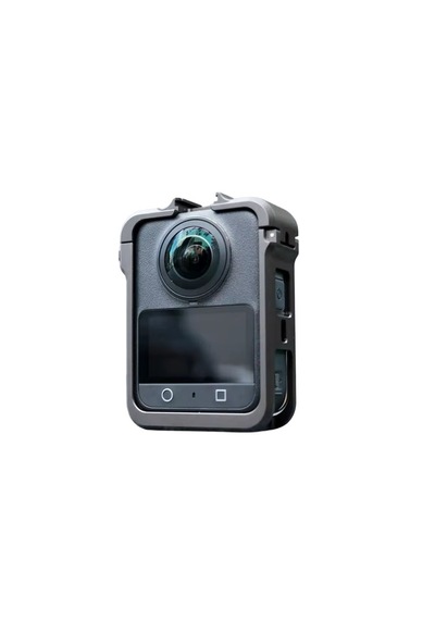 Teknoroket Djı Osmo 360 Uyumlu Metal Çerçeve Cage Alüminyum Alaşım Koruyucu Kafes Gümüş