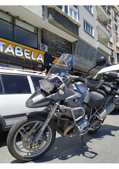 2004-2012 Bmw 1200Gs Uzun Cam Şeffaf 43Cm 4Mm 6Cm Uzun Zeus