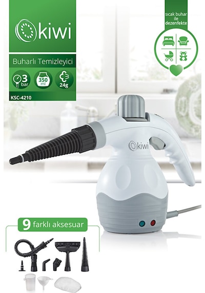 Kiwi KSC4210 1100 W Buharlı Temizleyici