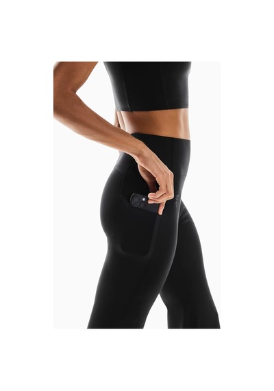 On Studio Flared Tights 32" Kadın Yoga Taytı Siyah