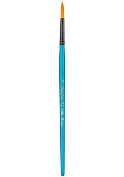 Bigpoint 111 Serisi Golden Sentetik Kıl Yuvarlak Fırça No: 9 X 12 Adet