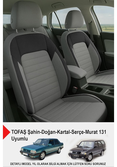 Mocha Taytüyü Oto Koltuk Kılıfı Tofaş Kartal-şahin-doğan-serçe-tempra Uyumlu Füme