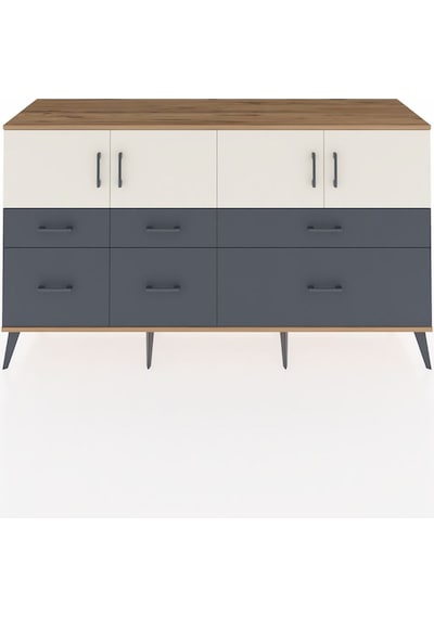 Hyperion Konsol 4 Raflı 6 Çekmeceli 4 Kapaklı 176x44x99 Çam-aytaş Çam-aytaşı/antrasit Hyperion Konsol 4 Raflı 6 Çekmeceli 4 Kapaklı 176x44x99 Çam-aytaş Çam-aytaşı/antrasit