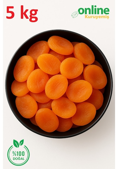 Online Kuruyemiş Sarı Kayısı Kurusu 5 KG