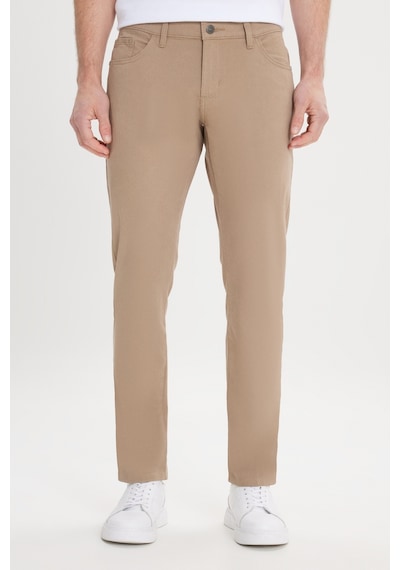 Ac&Co / Altınyıldız Classics Slim Fit Dar Kesim Pamuklu Chino Erkek Pantolon - Camel