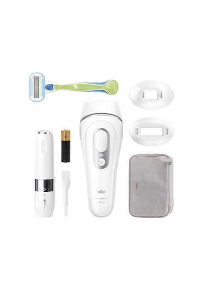 Braun Ipl Silk Expert Pro 3, Evde Tüy Alma, Çanta, Venus Tıraş Makinesi, 2 Başlık İle, Pl3136