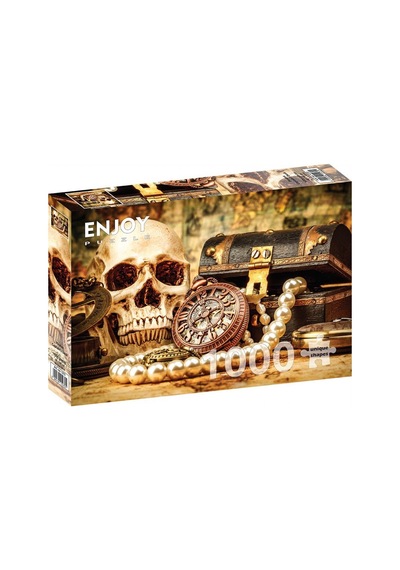 Enjoy 1000 Parça Korsan Kaptanın Masası Puzzle