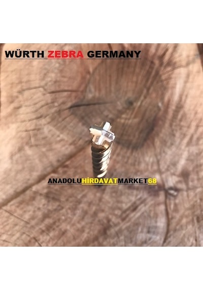 Würth Sds Beton Delme Ucu Mermer Granit Delici Uç 4elmas 6.8.10.1