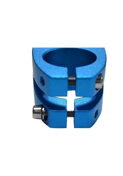 Wake Mavi Bisiklet Kısa Gidon Boğazı 40mm Bisiklet Yedek Parça Aksesuarı Mavi
