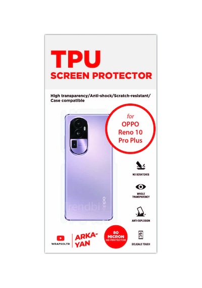 Oppo Reno 10 Pro Plus Hd Arka Ve Yan Koruyucu Kaplama Film