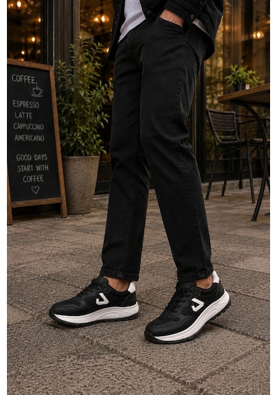 Ht Hotin Mamba Erkek Günlük Spor Ayakkabı Bağcıklı Rahat Tabanlı Casual Sneaker Siyah-beyaz SİYAH-BEYAZ Ht Hotin Mamba Erkek Günlük Spor Ayakkabı Bağcıklı Rahat Tabanlı Casual Sneaker Siyah-beyaz SİYAH-BEYAZ