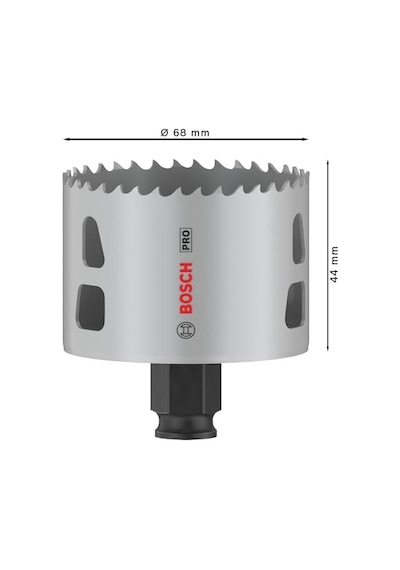 1 X Pro Multi Material Power Change Plus Hole Testere Softwood, Drywall, Ø 68 Mm, Professional Accessory Rotary Drill/drivers