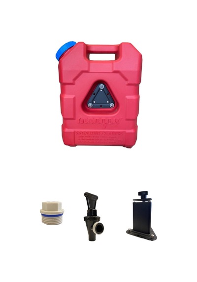 Su Tankı 21 Lt Kırmızı / Bej