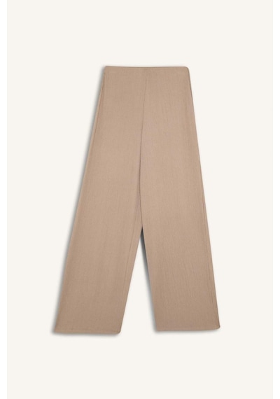 DeFacto Wide Leg Esnek Belli Geniş Paça Bürümcük Pantolon F0057AX25SPBG210 DeFacto Wide Leg Esnek Belli Geniş Paça Bürümcük Pantolon F0057AX25SPBG210