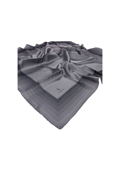 Mim Eşarp Mısırlı Eşarpları Emprime Kristal Sport Polyester Eşarp Gri