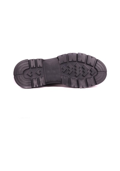Shoetyle - Siyah Hakiki Deri Erkek Chelsea Bot 101-9046-1425 Siyah