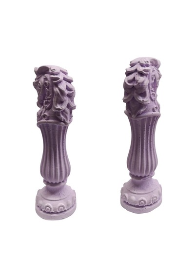 Tahtakale Toptancı Silikon 3d Çizgili At Figürlü Kalıp Taş Tozu Mum Ve Sabun Yapım Kalıbı 12 Cm