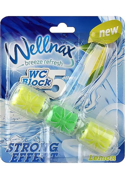 Wellnax Wc Blok Tekli Limon 50gr Blk-407 4072