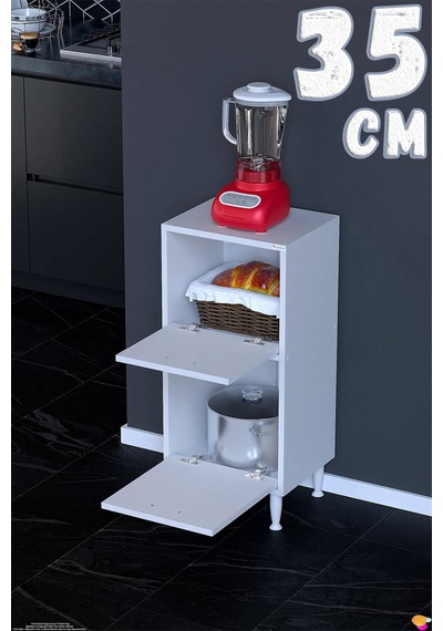 Gaye Çok Amaçlı 2 Kapaklı Dolap 35x87x32 Cm Banyo Mutfak Çocuk Odası Düzenleyici Kiler Beyaz Gaye Çok Amaçlı 2 Kapaklı Dolap 35x87x32 Cm Banyo Mutfak Çocuk Odası Düzenleyici Kiler Beyaz