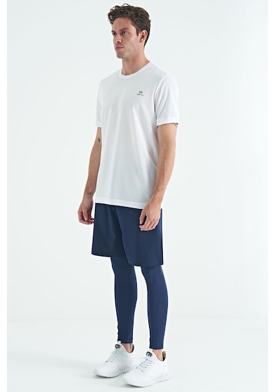 Tommylife Tommy Life İndigo Arka Bilek Baskı Detaylı Yüksek Bel Slim Fit Aktif Spor Erkek Tayt - 84988 İndigo Tommylife Tommy Life İndigo Arka Bilek Baskı Detaylı Yüksek Bel Slim Fit Aktif Spor Erkek Tayt - 84988 İndigo