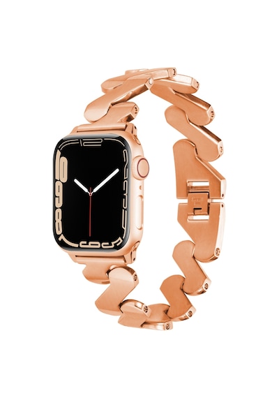 Apple Uyumlu  Watch 7 41 MM Kordon Krd-80 Metal Kordon