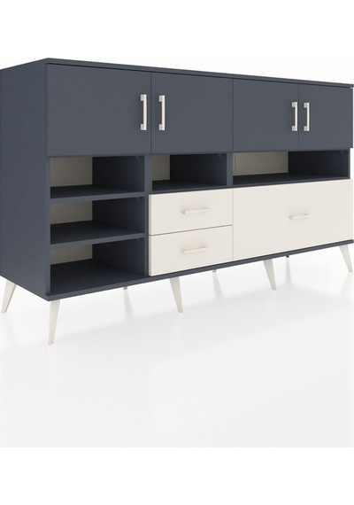 Kronos Konsol 8 Raflı 3 Çekmeceli 4 Kapaklı 176x59x99 Antrasit-an Antrasit-antrasit/aytaşı Kronos Konsol 8 Raflı 3 Çekmeceli 4 Kapaklı 176x59x99 Antrasit-an Antrasit-antrasit/aytaşı