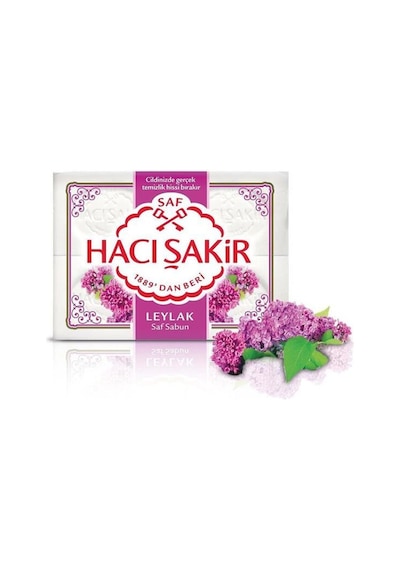 Hacı Şakir Saf Leylak Banyo Sabunu 4'lü 150 G