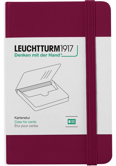 Leuchtturm1917 Lüks Kartvizitlik, Liman Kırmızısı