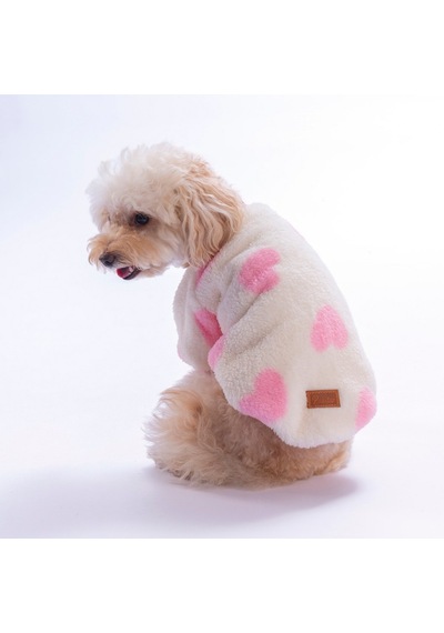 Cortina Sweet Sweat Peluş Köpek Kıyafeti Kedi Kıyafeti Köpek Sweati