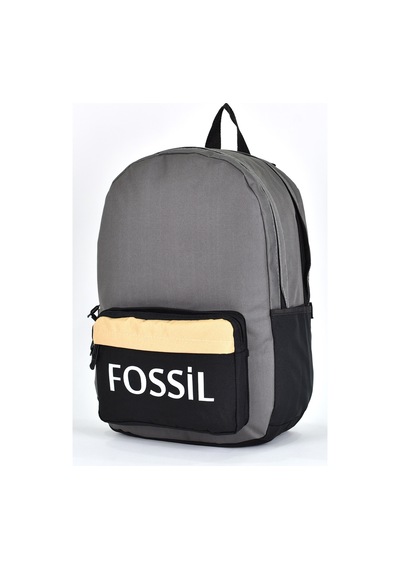 Fossil Unisex Çok Gözlü Günlük Seyahat Okul Sırt Çantası Gri 9504