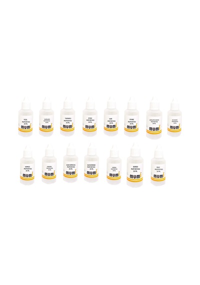 Sıvı Mum Boyası Mega Seti 30 Ml 15 Parça Renksiz