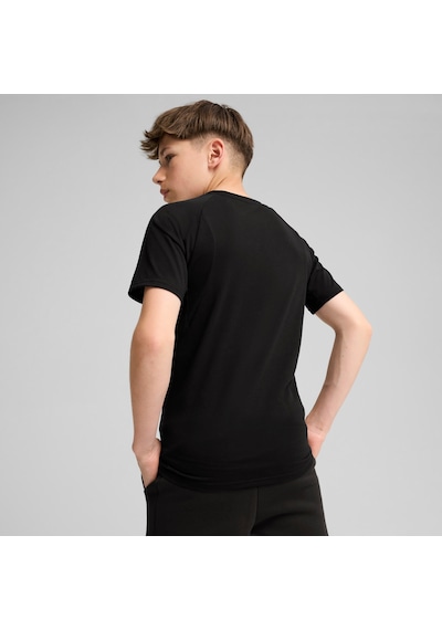 Puma Evostrıpe Genç Tişört 681802 01 SIYAH Siyah