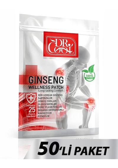Dr. Cool Ginseng Wellness Bandı 25 Adet