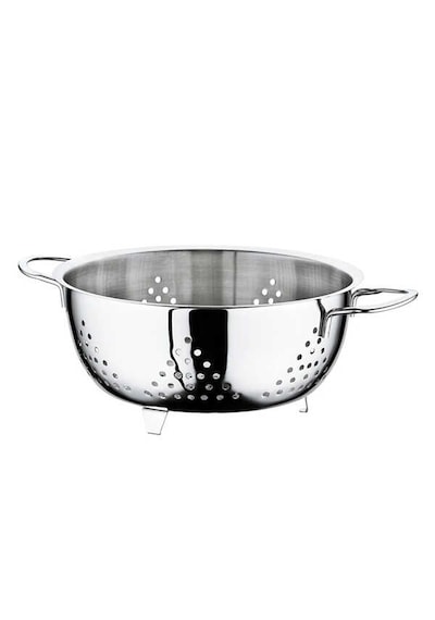 Oms 6081 Tek Parça Paslanmaz Çelik 24cm Ayaklı Süzgeç