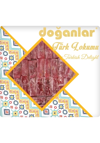 Fitil Lokum Narlı Antep Fıstıklı 500 Gr.jelatinsiz -gulutensiz-vegan-helal