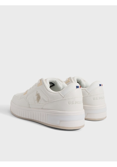 U.s. Polo Assn. Cypher Beyaz Kadın Sneaker Günlük Ayakkabı