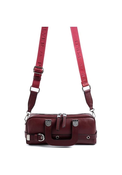 Silver Polo Sp1258 Kadın El Çantası Düz Bordo-bordo