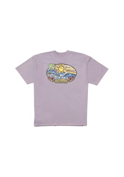 Billabong Hi Tide Og Ww Ss T-shirt - 24a521533-10194 Lila