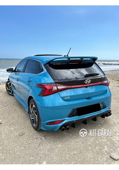 Kit Garaj Hyundai İ20 2019+ Arka Ek Plastik Boyasız