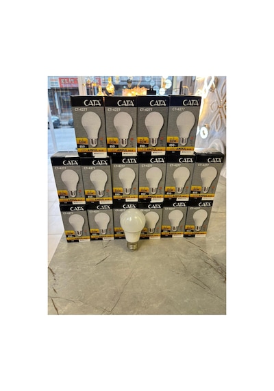 Ct-4277 15'li 9w Led Ampül 6400k Beyaz Işık Rengi