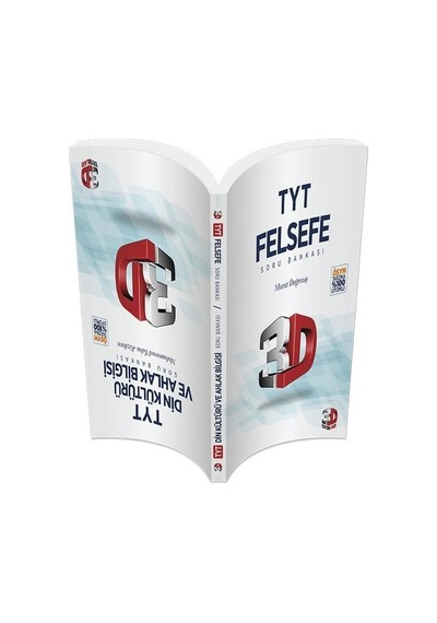 2023 TYT Felsefe ve Din Kültürü Soru Bankası -  3D Yayınları